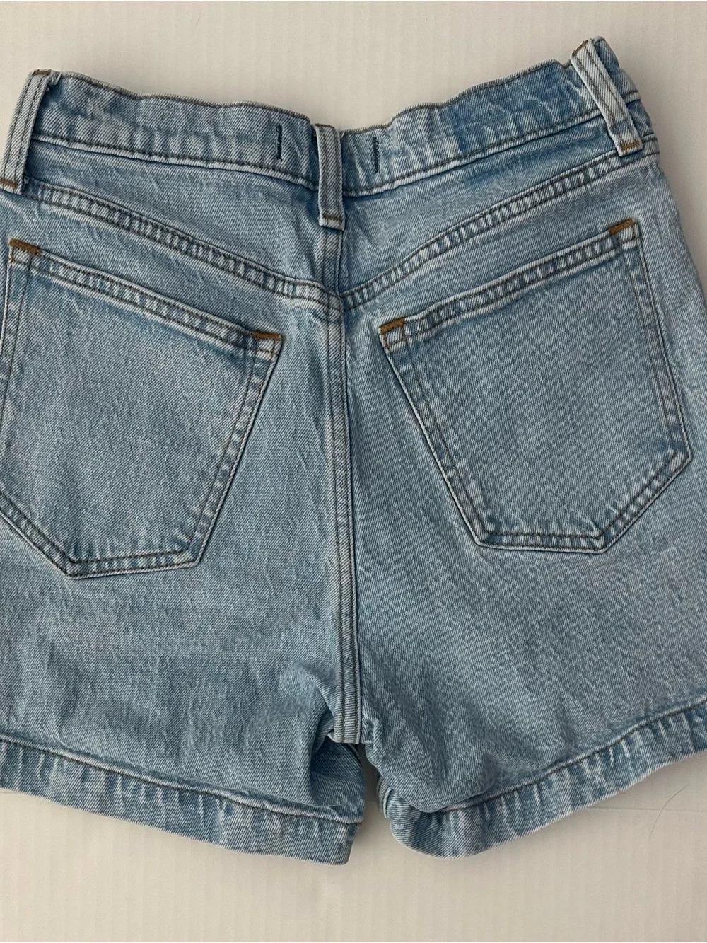 Abercrombie & Fitch Light Wash Denim Shorts